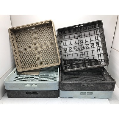 Professional Dishwasher Racks (Six) Including Traex