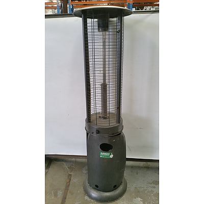 The Firemountain Living Flame Gas Patio Heater