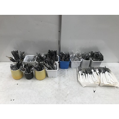 Large lot Of Stainless Steel Cutlery
