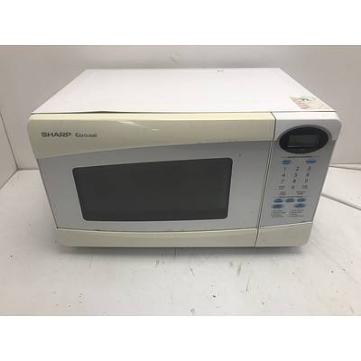 sharp carousel microwave model r 230kw