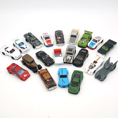 Collection of Hot Wheels and Other Model Cars