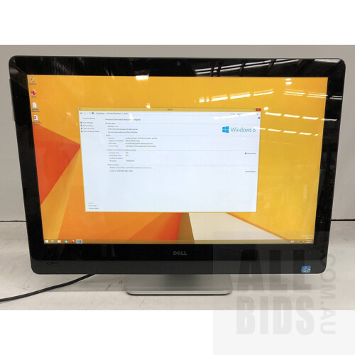 Dell XPS one 2710 Intel Core i7 (3770S) 3.10GHz CPU 27-Inch Touchscreen All-in-One Computer