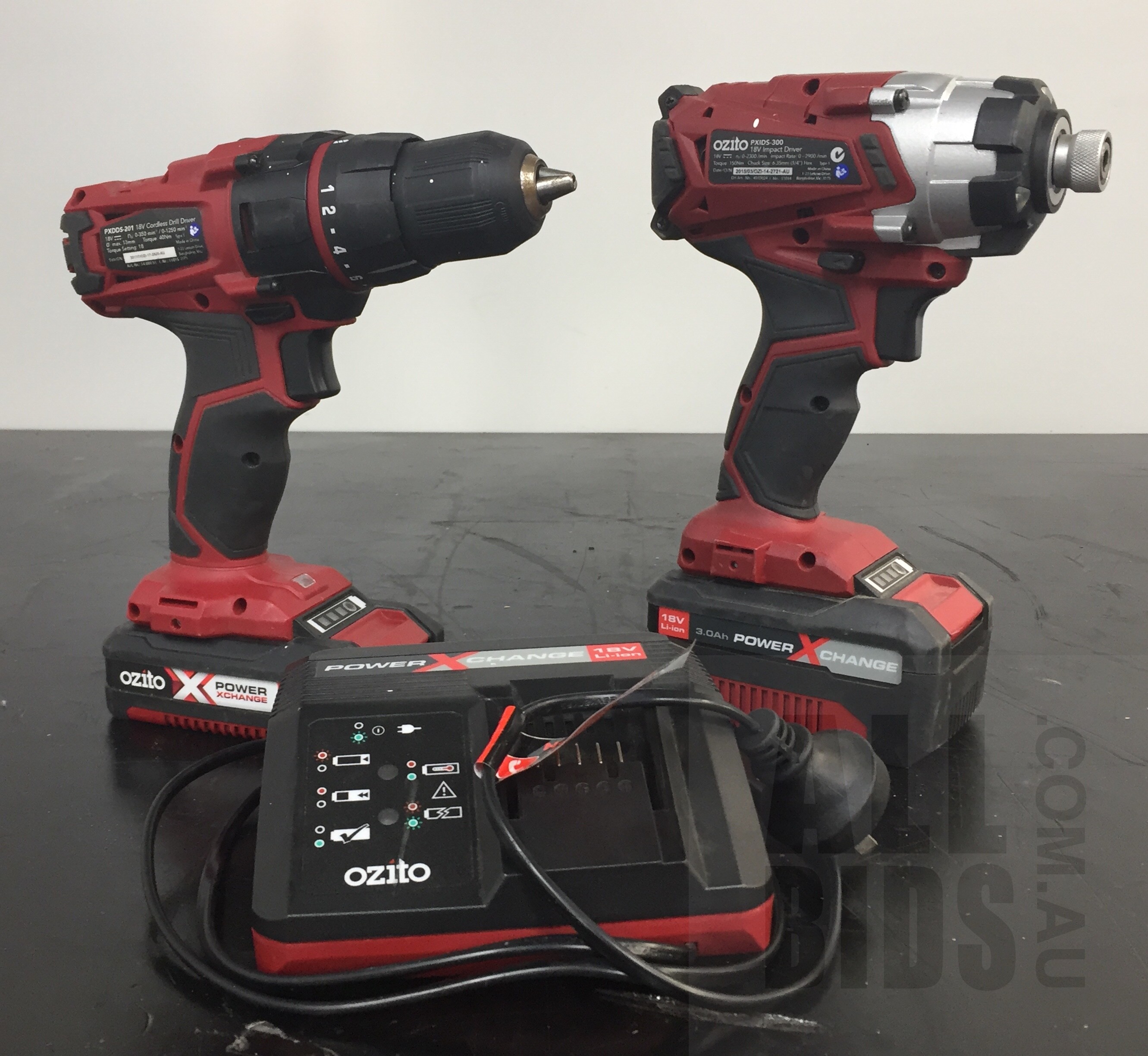 Image of Ozito PXDDS-201 cordless drill on Ozito Direct website