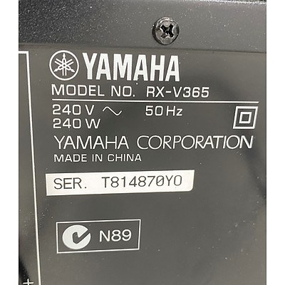 Yamaha Natural Sound Receiver & Speaker