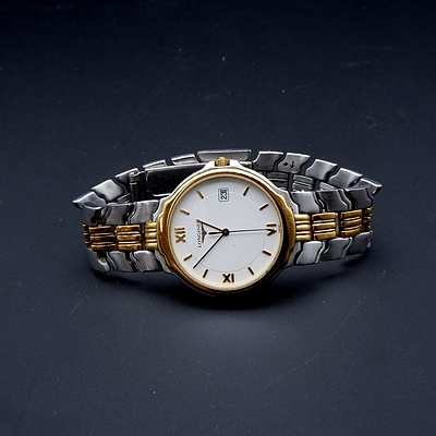 Gents Swiss Longines Day Date Wrist Watch