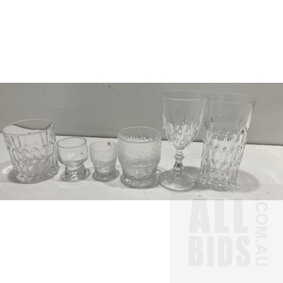 Decorative Glass's, Including Sets of Whisky Glasses & Shot Glasses