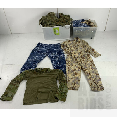 Assorted Army Clothing, Accessories And More