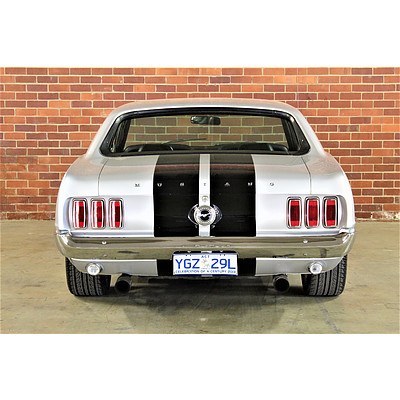 01/1969 Ford Mustang F-Code Silver 2dr Hardtop 4.9L V8