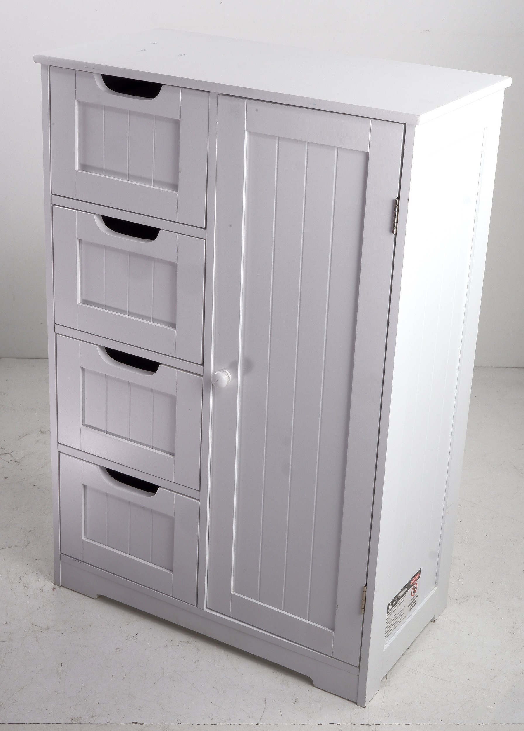 Contemporary White Bathroom Storage - Lot 1202355 | ALLBIDS