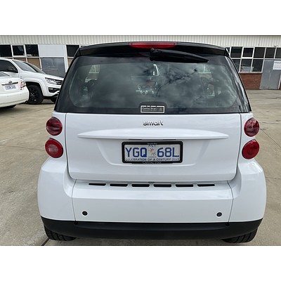 10/2008 Smart Fortwo Coupe  2d Coupe White 1.0L