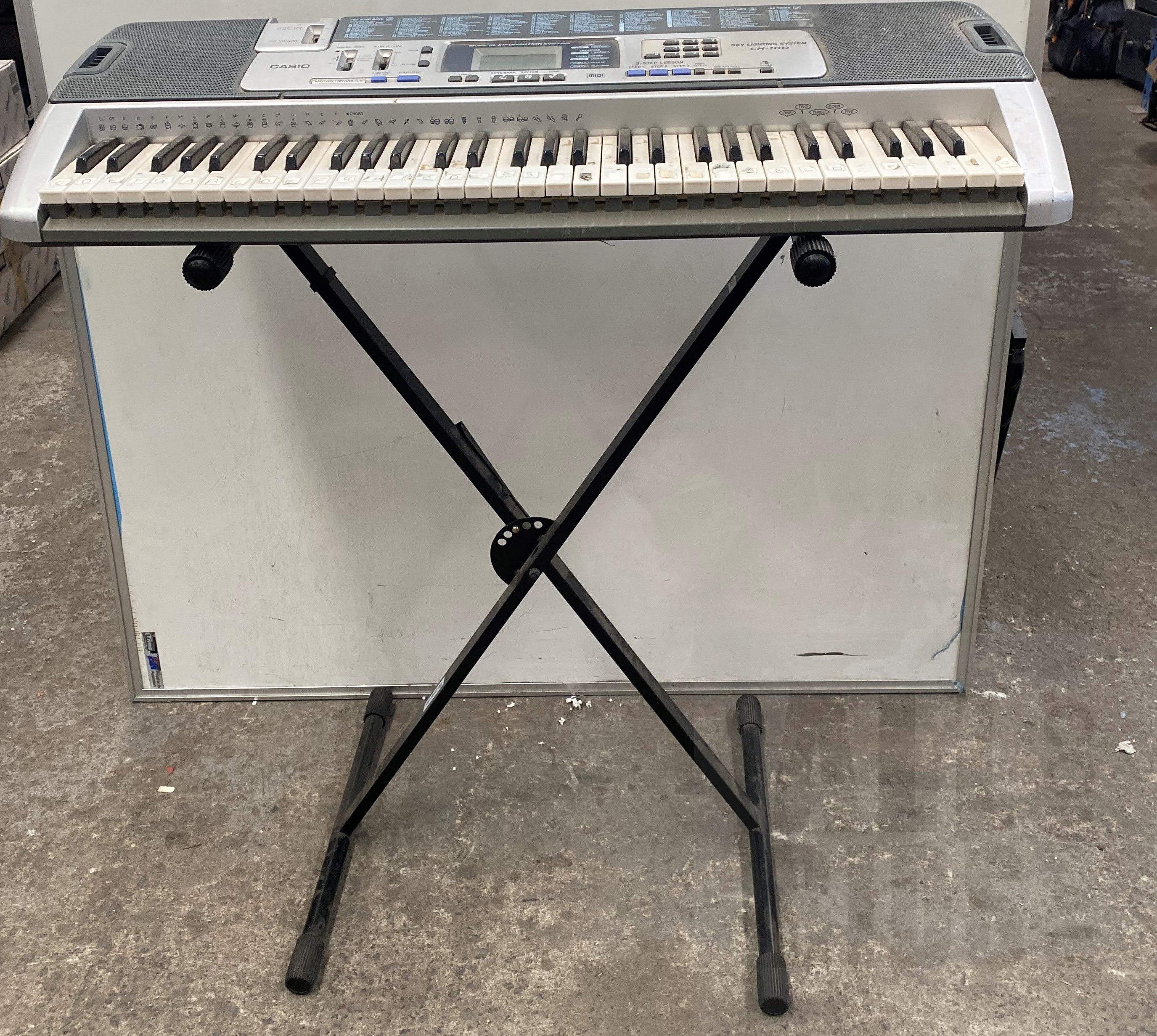 Casio Keyboard and Stand - Lot 1231683 | ALLBIDS