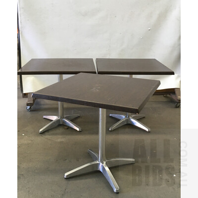 Cafe Tables - Lot Of Three