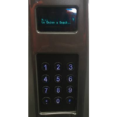 Wittern 3568A Note And Coin Operated Snack Refrigerated Vending Machine