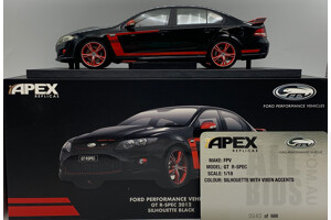 Apex Replicas Silhouette With Vixen Accents Ford FPV GT R-Spec -0040/666- 1:18 Scale Model Car