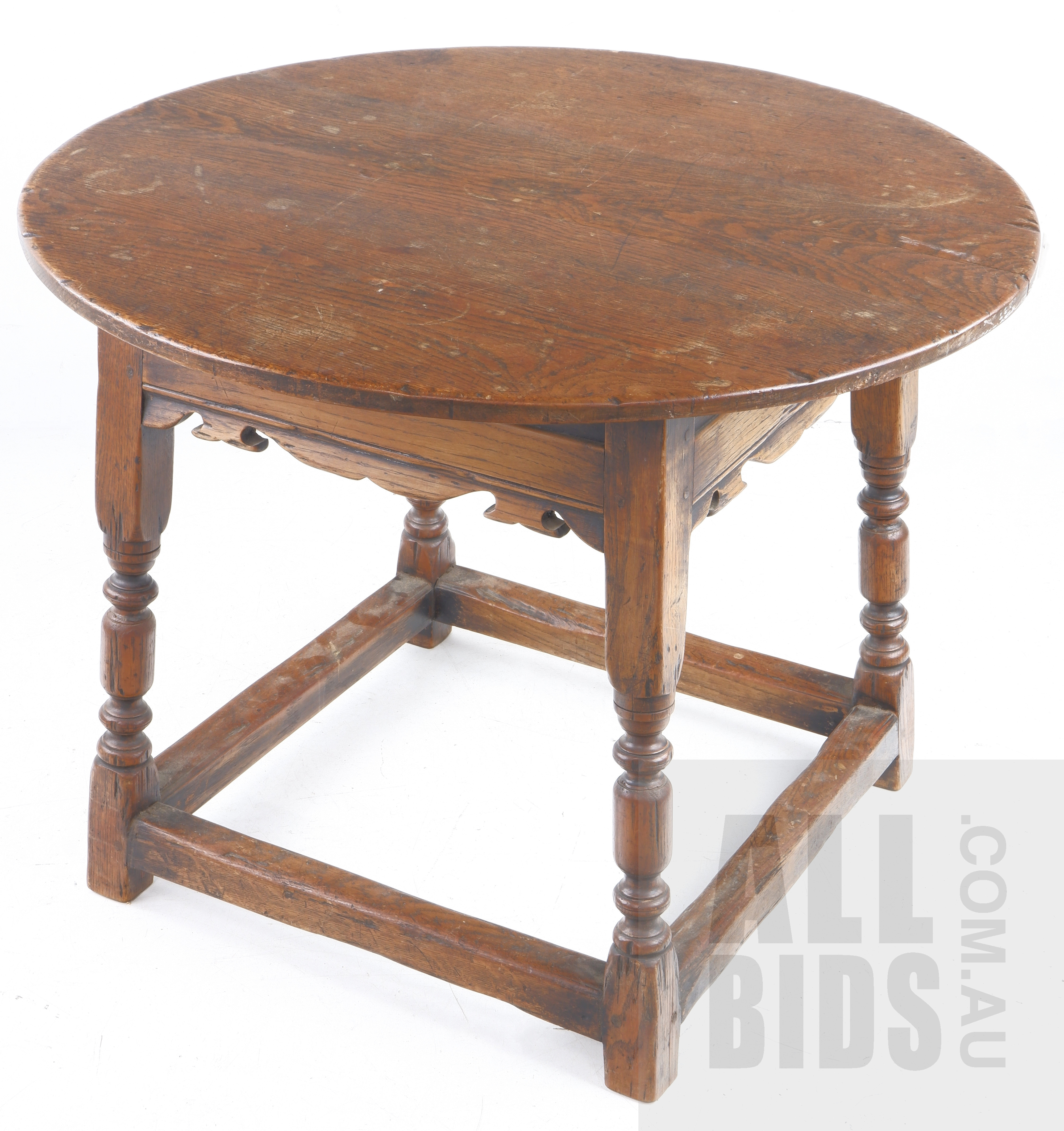 'A Dutch Oak Occasional Table - 18th/19th Century'