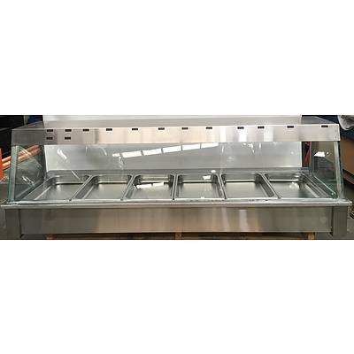 Stainless Steel Counter Top Bain Marie