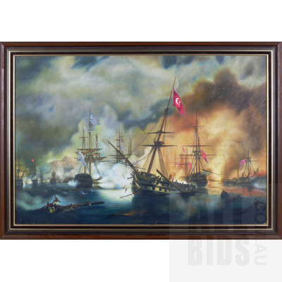 After Ivan Aivazovsky, The Battle - Lot 1258306 | ALLBIDS