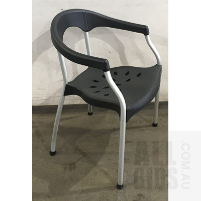 Black Gaber Serena Arm Chair - Lot Of 10