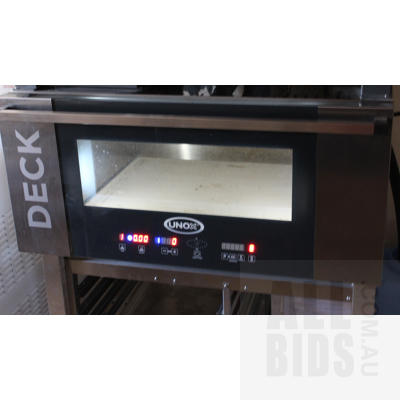 Unox Bakertop Combi Oven and Unox Deck Top Static Oven With Stand(Under Manufacturer Warranty) - ORP $20,800
