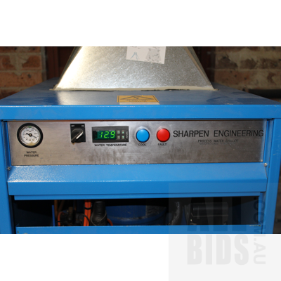 Sharpen BC-5 Process Water Chiller with 250 Litre Tank