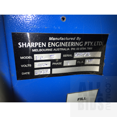 Sharpen BC-5 Process Water Chiller with 250 Litre Tank