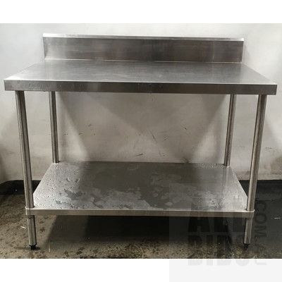 Stainless Steel Prep Bench
