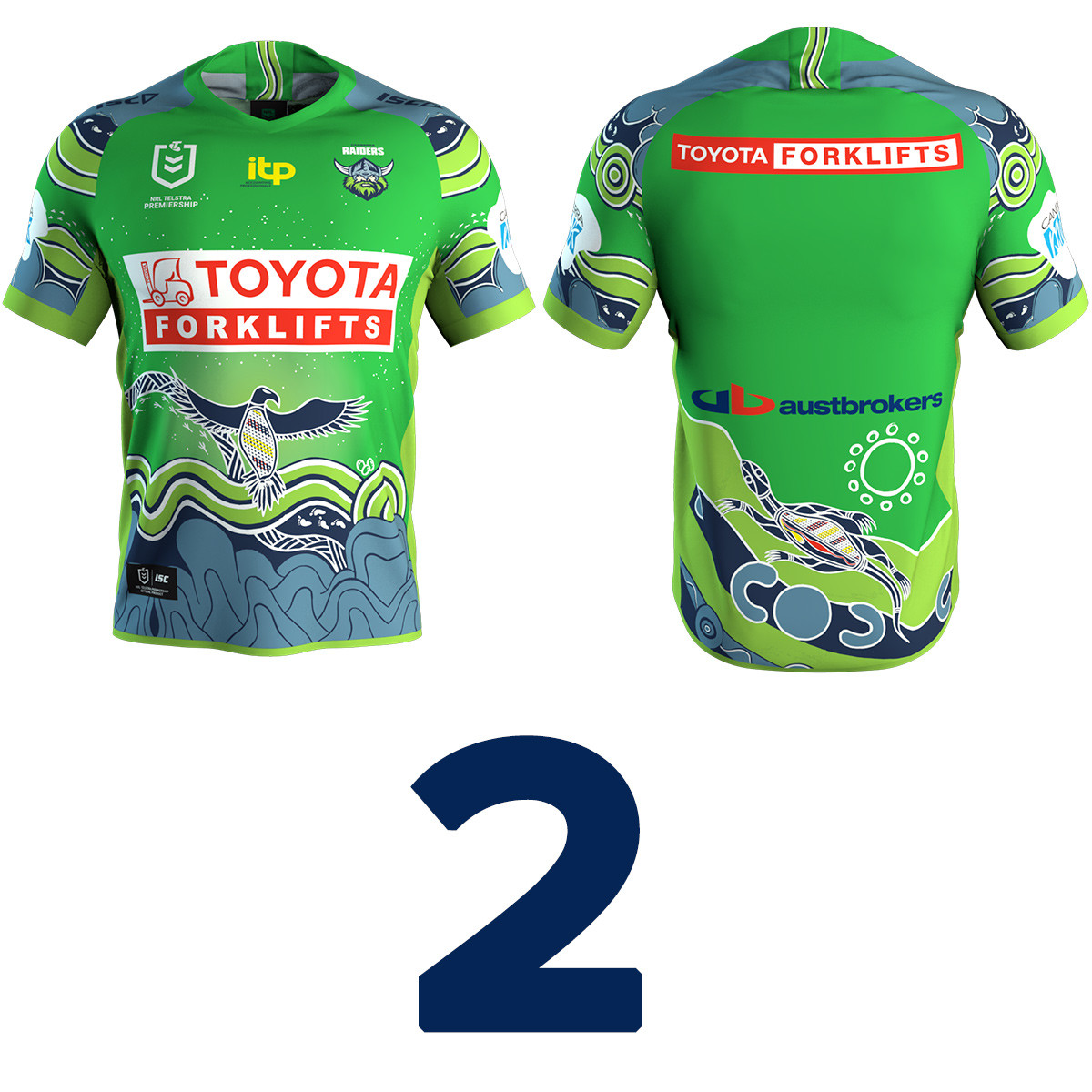 2. Semi Valemei 2021 Canberra Raiders - Lot 1236064