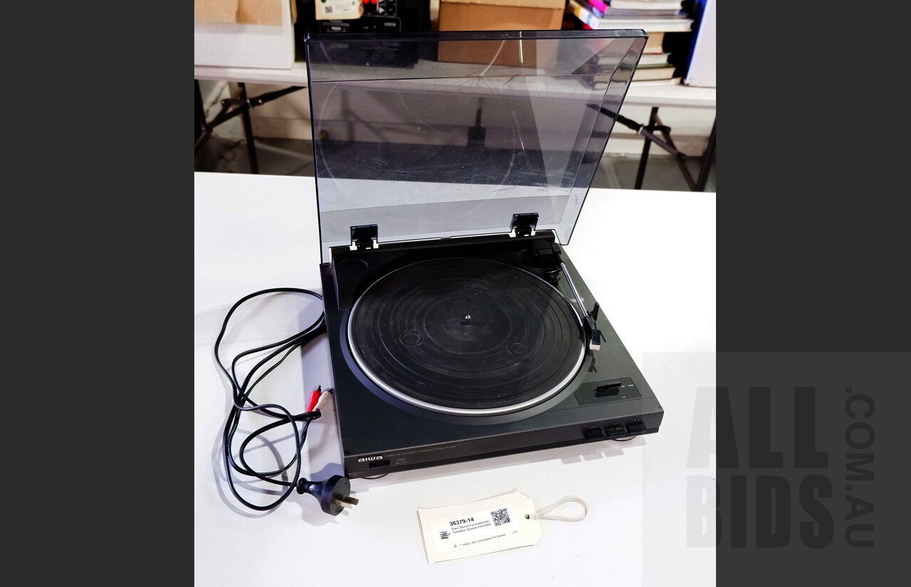 Aiwa Stereo Full Automatic Turntable System PX-E900