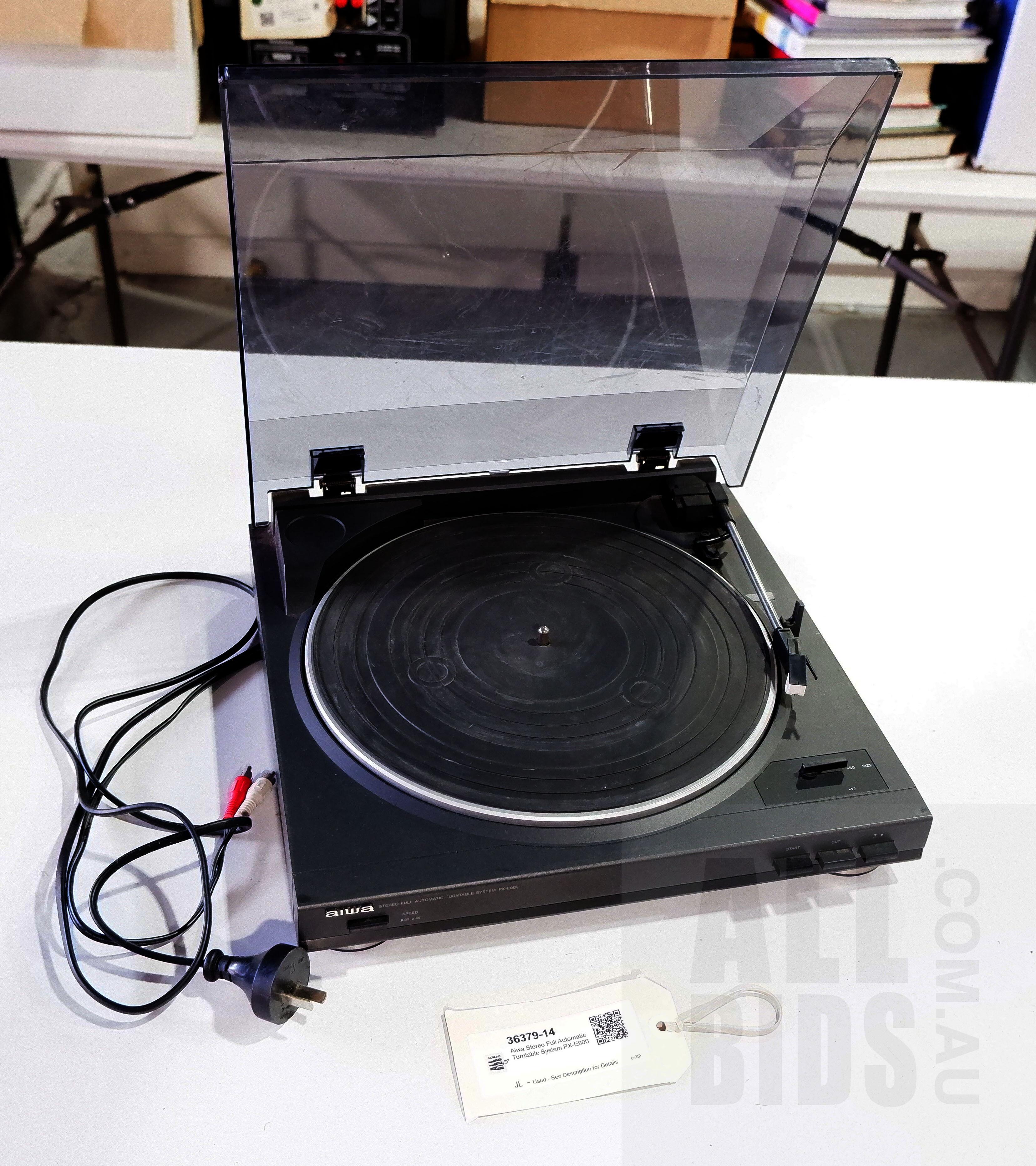 Aiwa Stereo Full Automatic Turntable System PX-E900