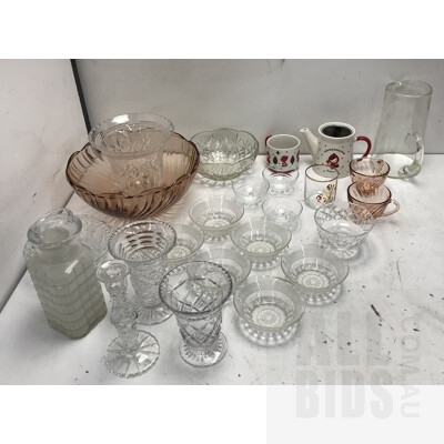 Lot Of Assorted Crystalware