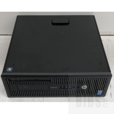 HP EliteDesk 800 G1 Small Form Factor Intel Core i5 (4690) 3.50GHz CPU Desktop Computer