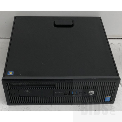HP EliteDesk 800 G1 Small Form Factor Intel Core i5 (4690) 3.50GHz CPU Desktop Computer