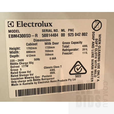 electrolux ebm4300sd