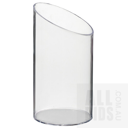 Solia PS30331 Truncated 80ml Clear Plastic Tubes - Lot of 200 - New
