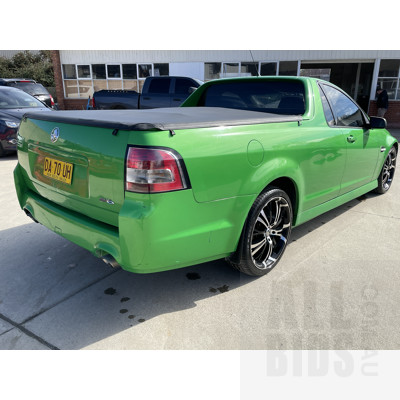 2/2008 Holden Commodore SV6 VE Utility Green 3.6L
