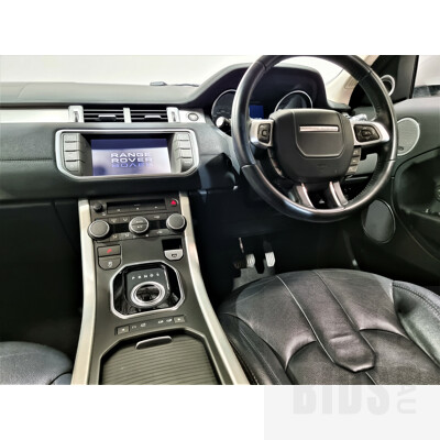 1/2013 Range Rover Evoque TD4 PURE 5dr White 2.2L Turbo Diesel