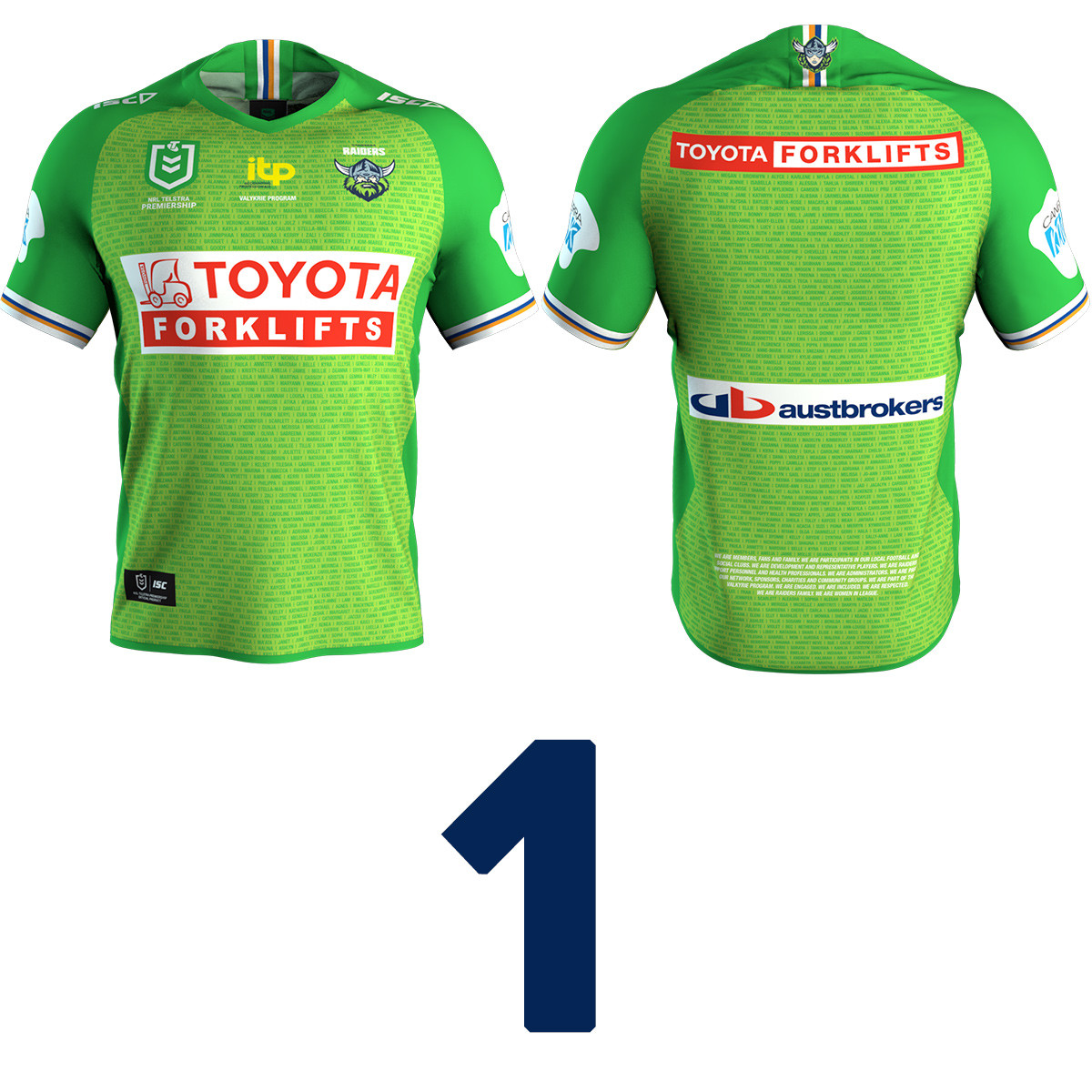 Canberra Raiders Shop – 2023 Ladies Away Jersey