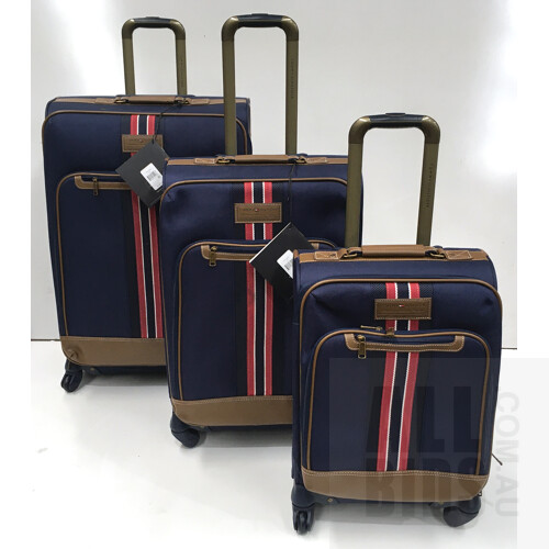 Tommy Hilfiger Nantucket Collection 3-Piece Expandable Luggage/Suitcase Set