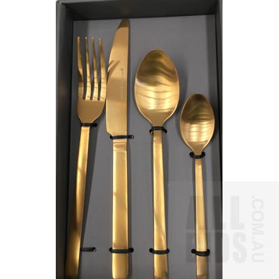 Assorted Homeware Including Maxwell Williams 16Piece Cutlery Set, Stanley Rogers Stainless Cutlery Set And 3 Piece Dish Brush Set