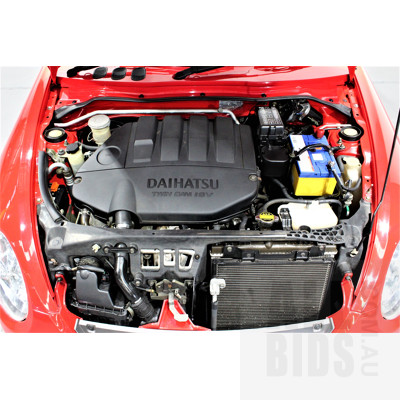 11/2003 Daihatsu Copen L880 2d Convertible Red 0.7L Turbo - Aus Delivered