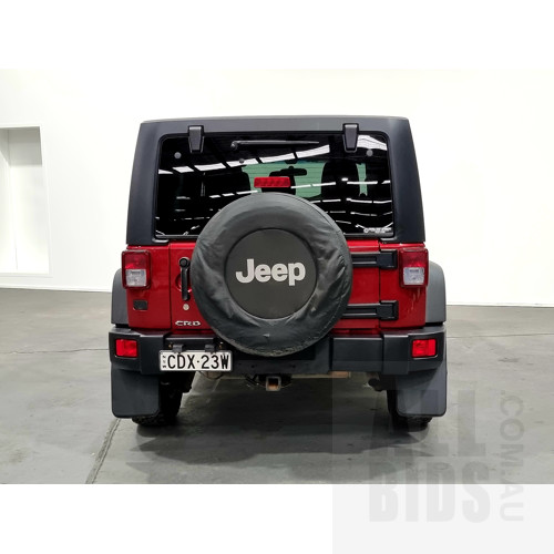 11/2011 Jeep Wrangler Unlimited Sport (4x4) JK MY11 4d Softtop Red 2.8L