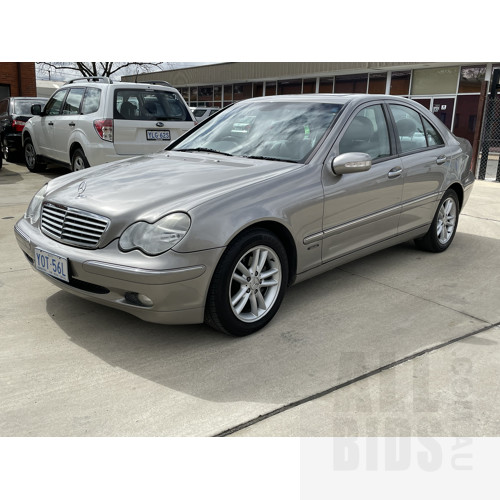 22003 Mercedes Benz C180 Kompressor Lot 1273190 Carbids