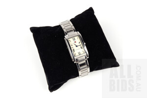 Ladies Hilfiger Rectangular Wrist Watch, F80147