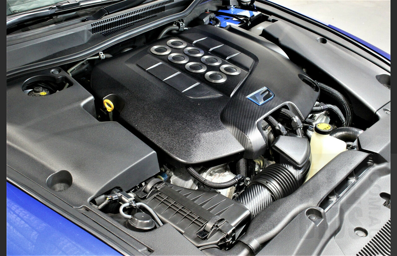 9/2009 Lexus ISF USE20R 4d Sedan Ultrasonic Blue Mica 5.0L V8
