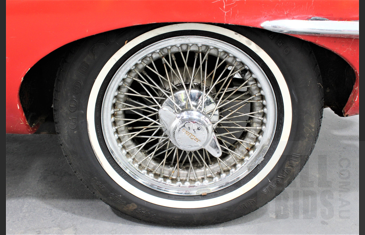 1/1967 Jaguar E Type 4.2 Series 1 RHD 2d Roadster Carmen Red 4.2L