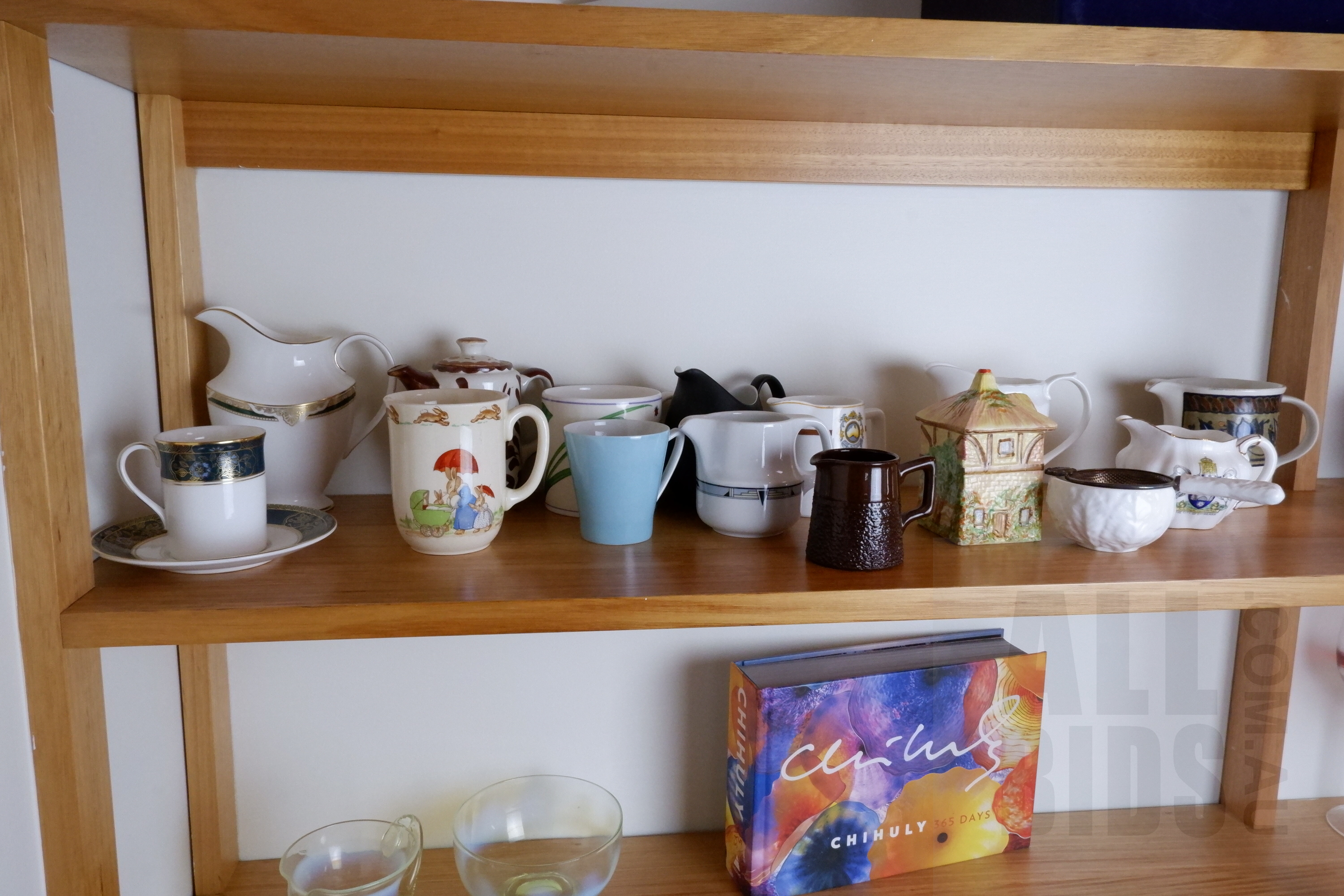 'Large Collection of English and Other Ceramics, Including Doulton Carlyle Demitasse Cup and Saucer, Shelley City of Canberra Creamer Jug and More'