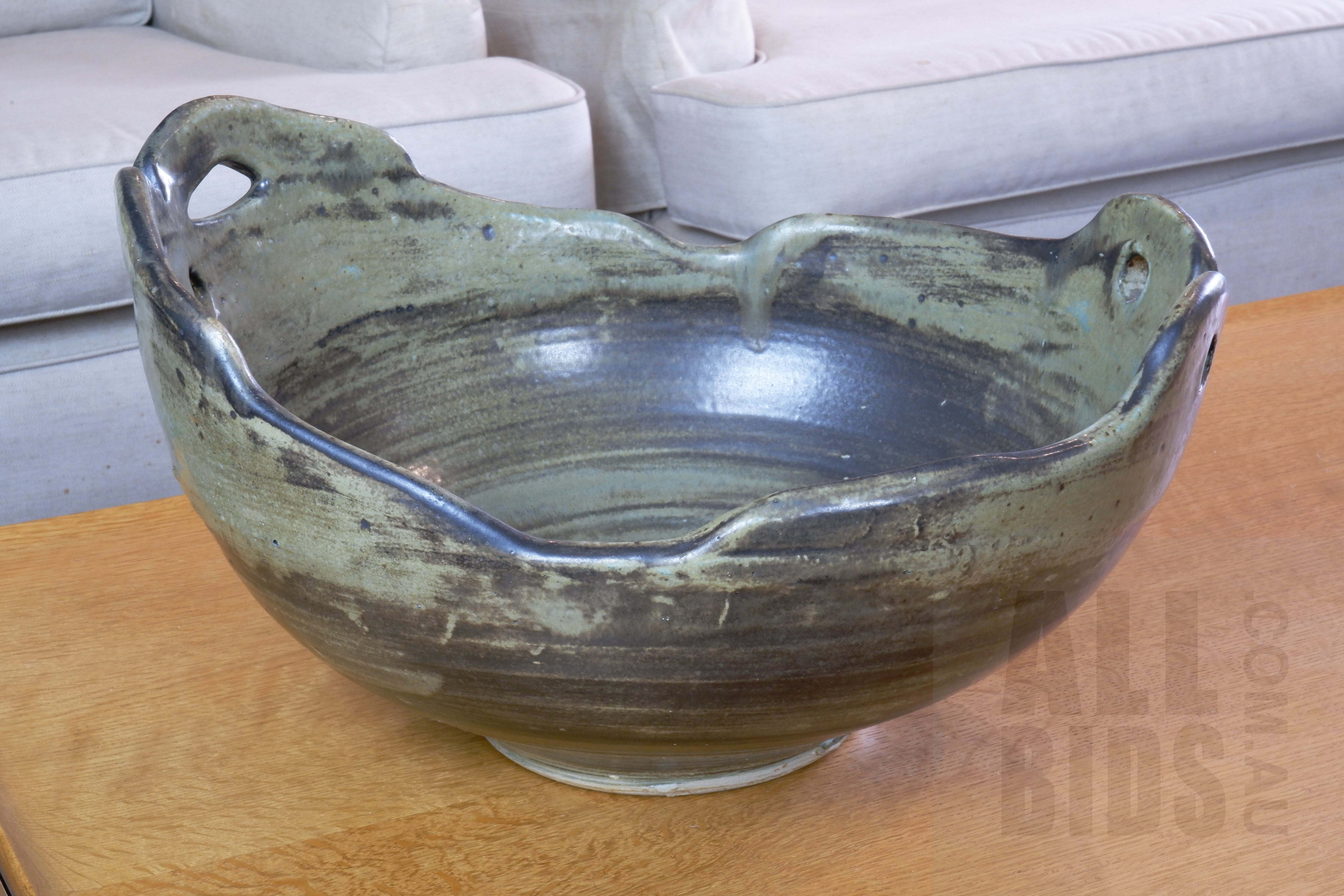 'Wanda Garnsey (1917-) Glazed Ceramic Bowl'