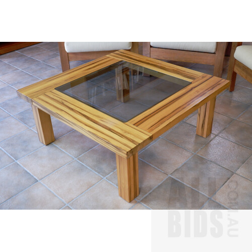 Tasmanian Sassafras Coffee Table Made by Pipers Truline