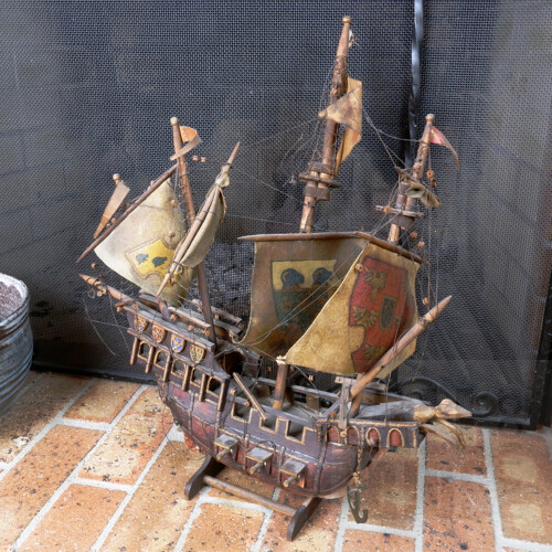 Mid 20th Century Model of a Spanish Galleon
