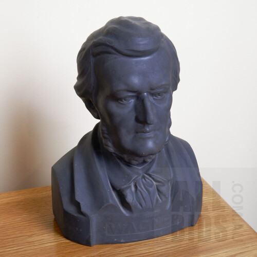 Ceramic Bust of Wagner
